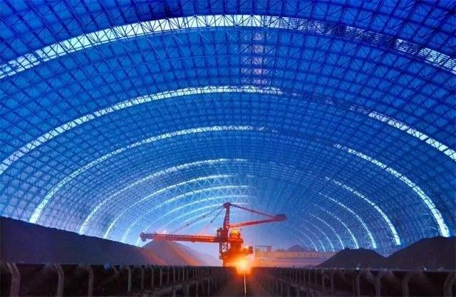 迁安亿优钢构工程师为您解析原料场封闭技术的特点和类型